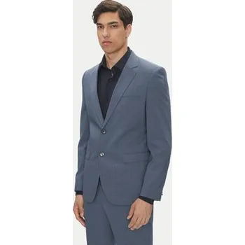 Pánský oblek HUGO Oblek Arti-Hesten253X 50545457 Modrá Extra Slim Fit 48