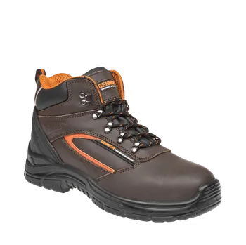 Pracovní obuv Obuv Bennon FARMIS S3 High kotník hnědá - 42 AKCE
