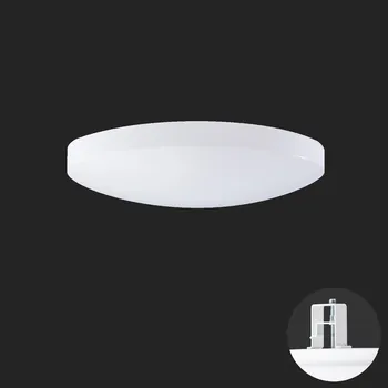 Koupelnové svítidlo OSMONT SAGITA V1 stropní/nástěnné plastové polovestavné svítidlo bílá IP44 3000 K 14W LED HF nouzové kombinované 3 h (původní kód OS 68179) - OSMONT OS SAG68179