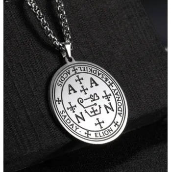 Přívěsek Amulet Archanděl Zadkiel stříbrný