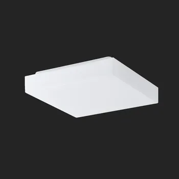 Osvětlení OSMONT LIBRA 1 stropní/nástěnné skleněné svítidlo bílá IP44 3000 K 23W LED HF nouzové kombinované 3 h (původní kód OS 59117) - OSMONT OS LIB59117