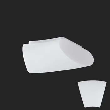 OSMONT ALTAIR 2S stropní/nástěnné skleněné svítidlo bílá IP41 4000 K 20W LED DALI (původní kód OS 59819) - OSMONT OS ALT59819