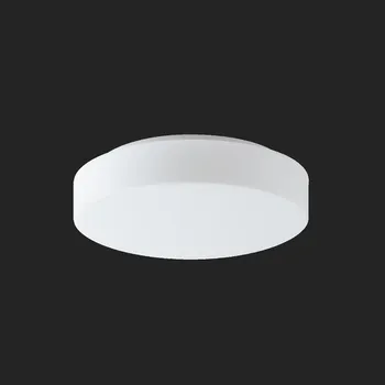 OSMONT ELSA 3 IP stropní/nástěnné skleněné svítidlo bílá IP65 3000 K 20W LED HF nouzové kombinované 3 h (původní kód OS 70413) - OSMONT OS ELS70413