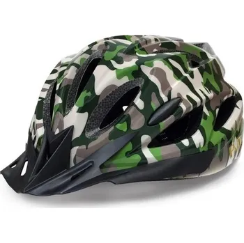 Chránič hlavy Lehká cyklistická helma pro dospělé 57–62 cm Odolná a prodyšná helma s měkkou podšívkou Bezpečnostní přilba pro jízdu na kole a sport maskáčová