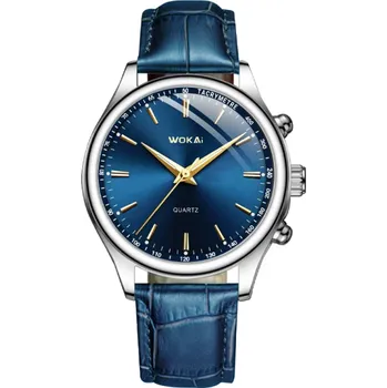 Hodinky Pánské quartzové obchodní hodinky 40–44 mm Sportovní hodinky s koženým páskem Přezka Elegantní volnočasové náramkové hodinky