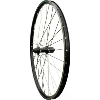Zapletené kolo MAX1 26" Zapletené kolo Shimano/MACH1 Combo, 559x19, V-brake uchycení kotouče Bez příruby náboj Zadní - rychloupínák - ořech HG