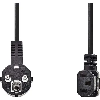 Prodlužovací kabel Nedis napájecí kabel zástrčka UNISCHUKO - IEC-320-C13 černý, 5 m (CEGL10020BK50)