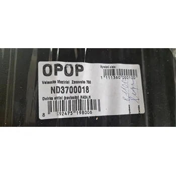 Příslušenství ke kotli Vetim H 424 čistící dvířka 49x27,5cm závlačk.