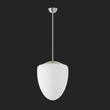 OSMONT ASTRA P závěsné skleněné svítidlo nerez broušená / bílá IP40 4000 K 27W LED DALI (původní kód OS 60919) - OSMONT OS AST60919