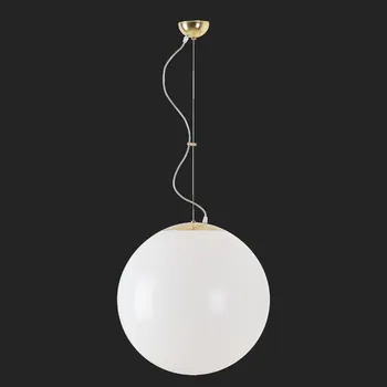 OSMONT ISIS L4 PM závěsné plastové svítidlo mosaz leštěná / bílá IP40 3000 K 41W LED DALI (původní kód OS 64239) - OSMONT OS ISI64239