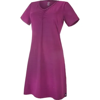 Dámské noční prádlo Little Angel Noční košile KR tenká Outlast® - švestková Velikost: XXL