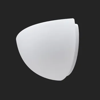 Nástěnné svítidlo OSMONT NELA 3 nástěnné skleněné svítidlo bílá IP43 60W E27 HF (původní kód OS 46121) - OSMONT OS NEL46121