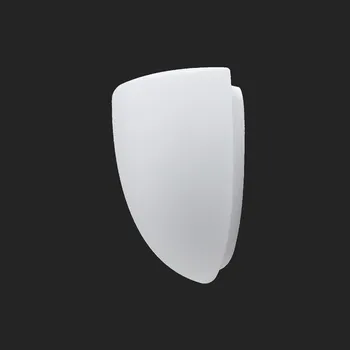 Nástěnné svítidlo OSMONT LYRA 1 nástěnné skleněné svítidlo bílá IP43 60W E27 HF (původní kód OS 46122) - OSMONT OS LYR46122