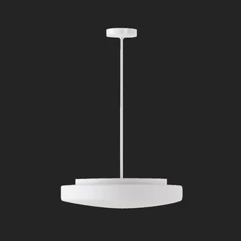 OSMONT EDNA P5 závěsné skleněné svítidlo bílá IP40 3000 K 27W LED DALI (původní kód OS 61208) - OSMONT OS EDN61208