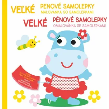 Velké pěnové samolepky - Hroch