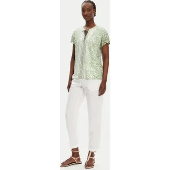 Dámská halenka Olsen Halenka 11105099 Zelená Regular Fit 40