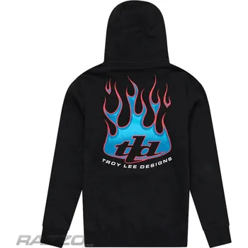 Pánská mikina Pánská mikina TroyLeeDesigns Torched Pullover Hoodie Black XL