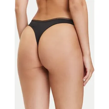 Kalhotky BOSS Kalhotky string Pure 50545055 Černá S