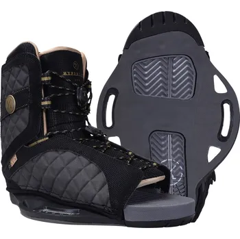 Boty na snowboard Vázání na wakeboard Hyperlite Syn charcoal/black UK 3-6 (EUR 35-39) 2025 - Odesíláme do 24 hodin