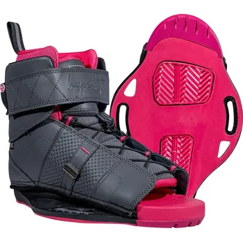 Boty na snowboard Vázání na wakeboard Hyperlite Viva grey/pink UK 3-6 (EUR 35-39) 2025 - Odesíláme do 24 hodin