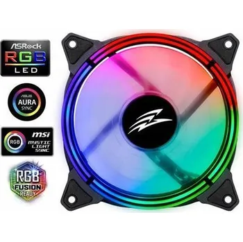 PC ventilátor EVOLVEO 12RS ventilátor 120mm, ARGB ring, slave