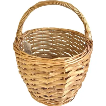Nákupní košík Maják Košík proutěný oválný v medové barvě loupaný 26x20cm