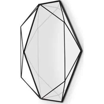 Zrcadlo Zrcadlo Prisma - Umbra Černá 42x56 cm
