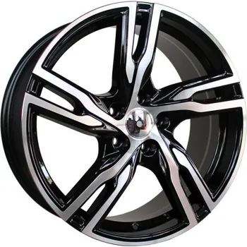 Alu kolo Alu kola Racing Line FE161, 20x9 5x108 ET38.5, černá + leštění