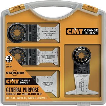Měřící laser CMT Orange Tools CMT Starlock Sada pro multifunkční nářadí 4 ks C-OMF-X4