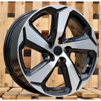 Disk Alu kola Racing Line B1013, 18x7 5x114.3 ET35, černá + leštění