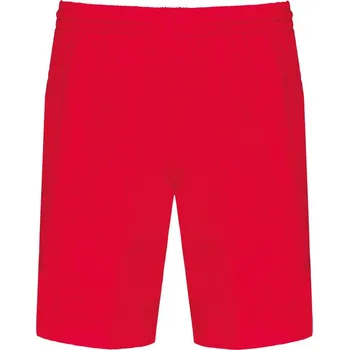 Pánské sportovní kraťasy Proact Barva: Červená, Velikost: XL