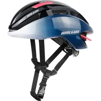 Cyklistická přilba Pohodlná silniční cyklistická helma s aerodynamickým designem Ultra lehká konstrukce Efektivní odvětrávání Sportovní přilba modrá M (52-58 cm)