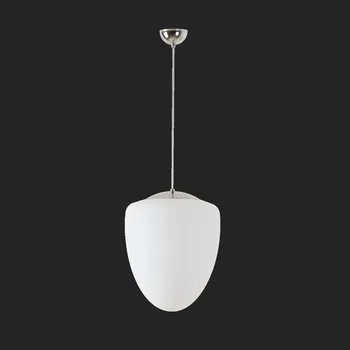 OSMONT ASTRA S závěsné skleněné svítidlo nerez leštěná / bílá IP40 4000 K 27W LED DALI (původní kód OS 60941) - OSMONT OS AST60941