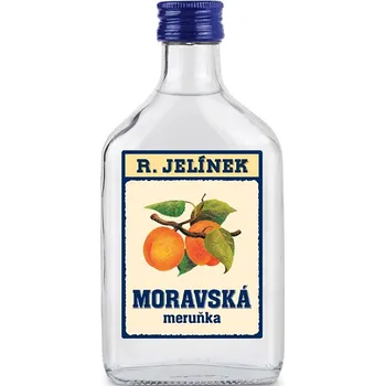 Pálenka Moravská Meruňka 0,2l 30% R.Jelínek