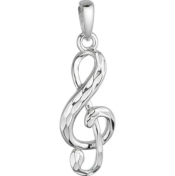 Přívěsek EVOLUTION GROUP CZ Stříbrný přívěsek houslový klíč - 64033