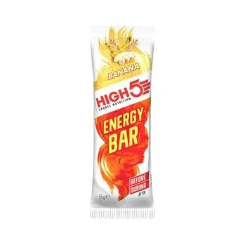 High5 Energy Bar 55g banán malina a bílá čokoláda