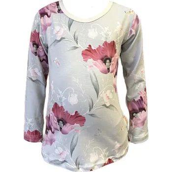 Dámské tričko FARMERS® Dámské tričko BAMBUS DIGI FLOWERS 19 Velikost: M dámské