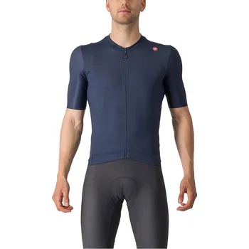 cyklistický dres Cyklistický dres CASTELLI ESPRESSO JERSEY - belgian blue/silver moon M