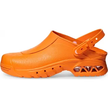 Pracovní obuv Pantofle Abeba 9630 Oranžová 35-36