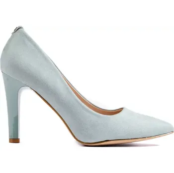 Dámské lodičky Dámské lodičky Shelvt 79422 GOODIN šedá | kaki 2008639