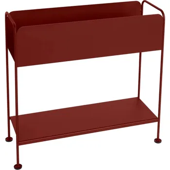 Květináč Regál na květináče nebo stolování Fermob PICOLINO V.63 cm - Chili