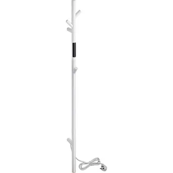 Radiátor Bemeta Design Elektrický koupelnový radiátor / sušák ručníků, tyč, 30W, bílá - 704151014