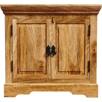 Koupelnový nábytek Indický nábytek - Skříňka pod umyvadlo Guru 70x65x35 z masivu mango Mango natural