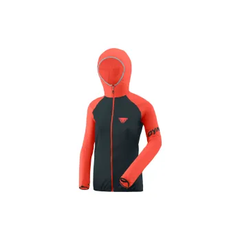 Dynafit Alpine Wind 2 W Jacket hot coral 40; Černá bunda + DÁREK DLE VÝBĚRU!