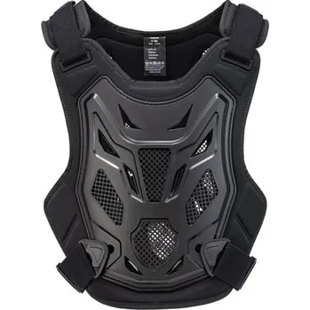 Motocyklový chránič kolene a holeně Celoroční motokrosová vesta s chráničem hrudníku a zad Ochranné moto vybavení pro DH MTB MX Dirt Bike muže i ženy Silniční ochrana těla černá XL/XXL
