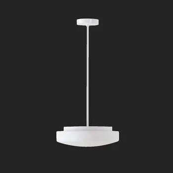 OSMONT EDNA P3 závěsné skleněné svítidlo bílá IP40 2x75W E27 (původní kód OS 54095) - OSMONT OS EDN54095
