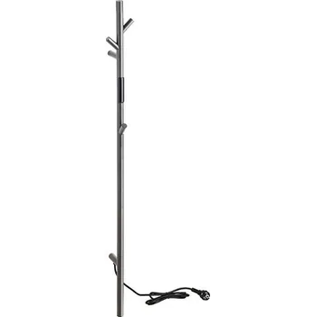 Radiátor Bemeta Elektrický sušák ručníků 1180 mm, tyč, 30W, nerez, mat, grafitová 704155015