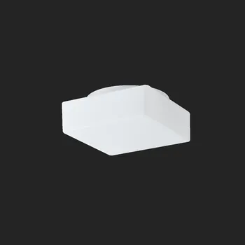 Osvětlení OSMONT LINA 2 stropní/nástěnné skleněné svítidlo bílá IP43 3000 K 11W LED nouzové kombinované 3 h (původní kód OS 71011) - OSMONT OS LIN71011