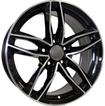 Alu kolo Alu kola Racing Line BK690, 18x8 5x112 ET40, černá + leštění