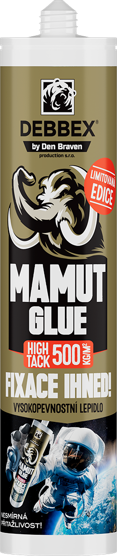B2B Partner Lepidlo MAMUT GLUE HIGH TACK, 290 ml, bílé